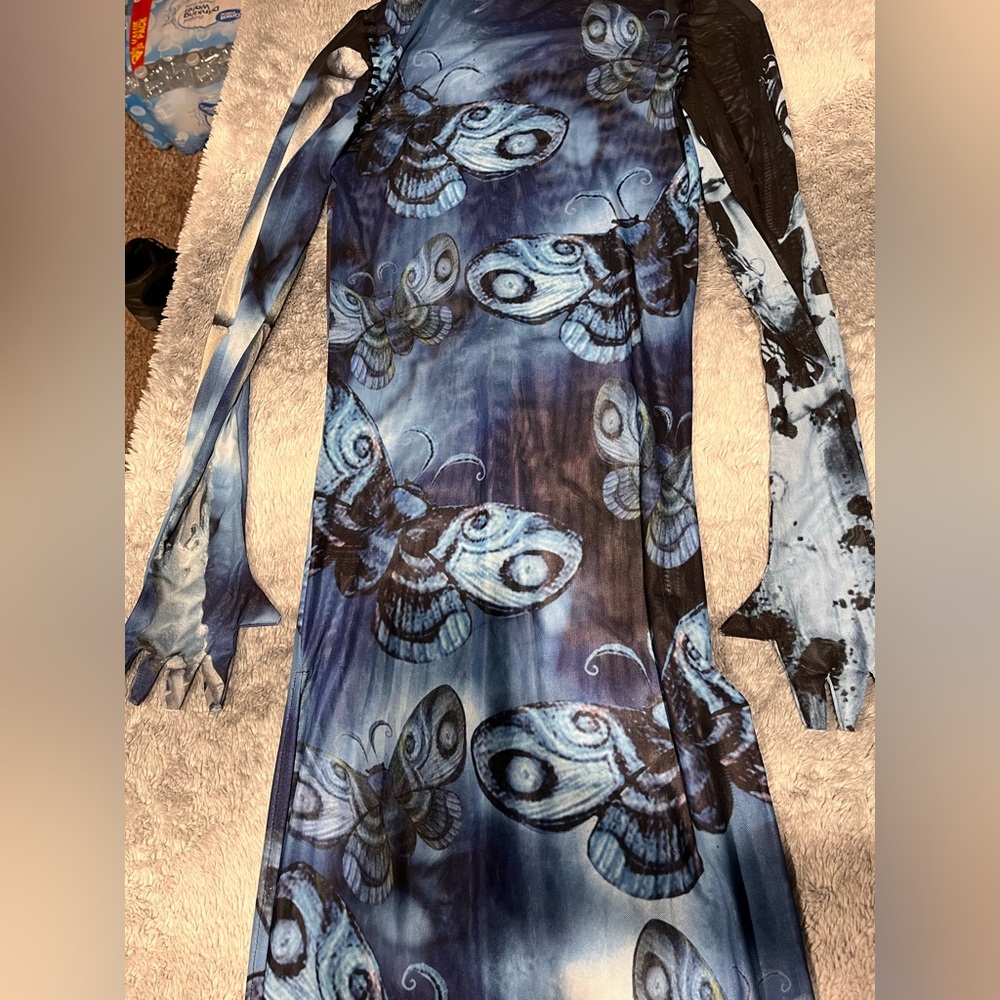 Corpse Bride maxi dress from Dolls Kill x Corpse Bride - Picture 2 of 11